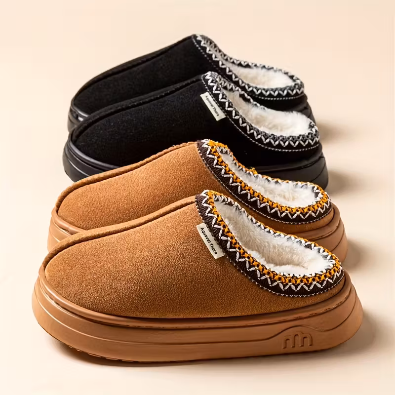 Aquavel Thora Women's Corduroy Winter Slippers